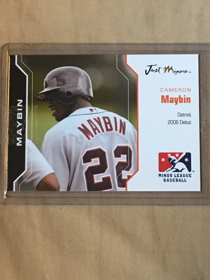 2006 Just Minor's ROOKIE GLOSSY  Cameron MAYBIN  1 of 1....ONLY one made  SWEET! - Image 1 of 1