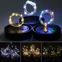 Bottle Cork Cap LED Fairy String Lights Bedroom Wedding Lighting Mood Lamp Decor