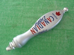 VINTAGE MOLSON CANADESE LEGGERO RUBINETTO BIRRA MANICO 12" ALTO "MAN CAVE" - Foto 1 di 5