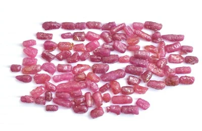 100.00 Ct AAA 100% Natural Mozambique Red Ruby Earth-Mined Loose Rough Lot - Image 1 of 4