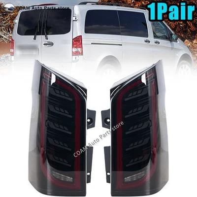 Luz trasera LED ahumada para Mercedes-Benz Clase V V260 V250 V220 2014-2021 Foto 1 de 4