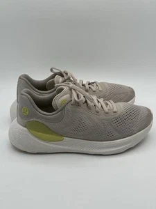 Lululemon Beyondfeel Laufschuhe Herren Größe 9 Mojave hellbraun/knochenfarben/lichen limette - Bild 1 von 11