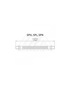 Cortem Group Elfit Flexibles Rohr 1 2 ''' 700mm Stahl Verzinkt Männlich Fisso-M - Picture 1 of 1