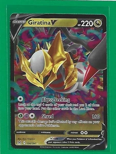 Pokémon TCG SWSH Lost Origin Giratina V #130/196 Ultra Rare - Picture 1 of 2