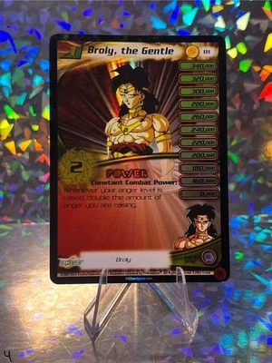 DBZ Dragon Ball Z FOIL Broly B1 CCG Limited Broly Subset MP Kid Buu Saga - Image 1 of 3