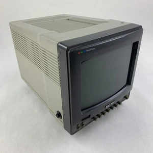 Sony PVM-8020 Trinitron Color Video Monitor 8" Screen w/ Power Cord Tested - Picture 1 of 11