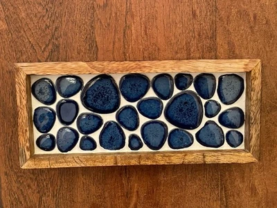 Neu - Wunderschönes Mosaik Deko Tablett, Handarbeit - Bild 1 von 4