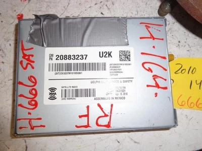 07 08 09 10 11 12 13 GMC SIERRA 1500 AUDIO EQUIPMENT SATELLITE RECEIVER OPT U2K - Image 1 of 4