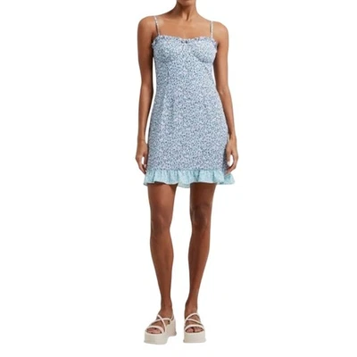 Мини-платье French Connection с цветочным принтом 0 новое без ценников - Изображение 1 из 4