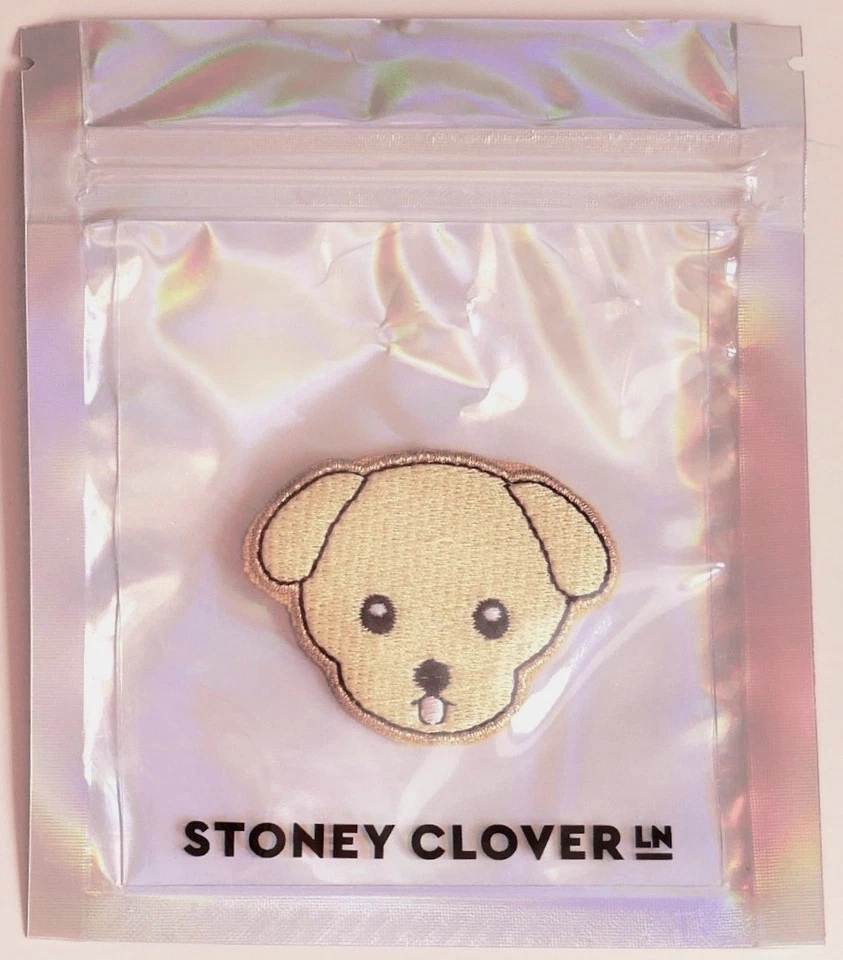 STONEY CLOVER LANE DOG FABRIC PATCH (2" x 2") - Image 1 of 1