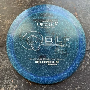 DISC GOLF USED MILLENIUM QUANTUM METAL FLAKE ORION LF 149g Q-OLF DISTANCE DRIVER - Picture 1 of 2