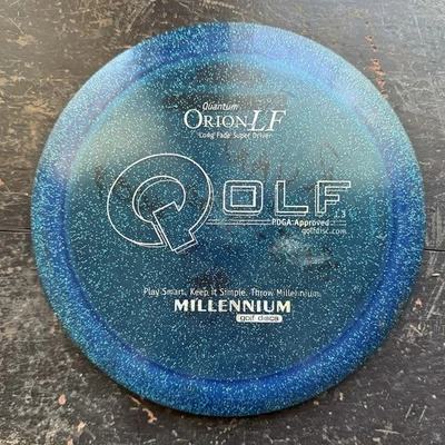 DISC GOLF USED MILLENIUM QUANTUM METAL FLAKE ORION LF 149g Q-OLF DISTANCE DRIVER - Image 1 of 2