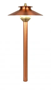 FX Luminaire  DM Path Light, G4 [No Lamp] 18" in Copper | DMNL18RCU - Picture 1 of 4