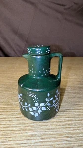 Vintage Decorative Ceramic Creamer With Handle and Lid 4" X 2.5" - Picture 1 of 13