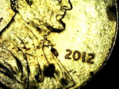2012 LINCOLN CENTAVO ACABAMENTO ACETINADO DOURADO NA COR - Imagem 1 de 4