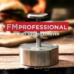 Burgerpresse für leckere Hamburger by Fackelmann – Hamburgerpresse mit 100g-400g - Bild 1 von 6
