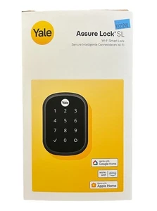 Cerradura Yale Assure SL YRD256-WF1-BSP Palanca Entrada Wi-Fi Puerta Inteligente - Imagen 1 de 2