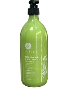 LUSETA MACADAMIA & ARGAN OIL SHAMPOO 33.8 OZ / 1L - Picture 1 of 1