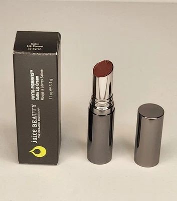 Juice BEAUTY Crema Labial Satinada 22 Syrah Tamaño Completo Nueva en Caja Foto 1 de 4