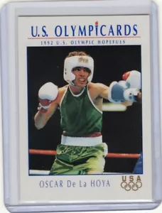 1992 Impel OSCAR DE LA HOYA U.S. OLYMPIC Hopefuls USA Rookie Rc #23 - Picture 1 of 2