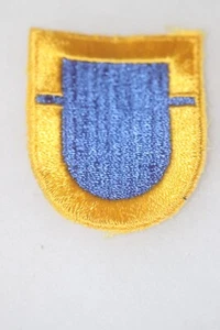 EDICIÓN ORIGINAL EJÉRCITO DE ESTADOS UNIDOS 504O REGIMIENTO DE INFANTERÍA DE PARACAÍDAS ABN BOINA FLASH 1ER BTN - Imagen 1 de 2