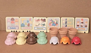 LEAP FROG SCOOP & LEARN Ice Cream Cart 20 Replacement Pieces Complete Set - Picture 1 of 7