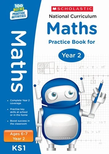 National Curriculum Maths Practice Book for Year 2 (100 Practice Activities),Sc - Image 1 of 1