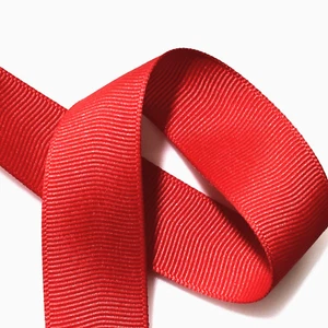 Offray Grosgrain ribbon 7/8" Hot Red 20 yds Spool (18.1 Meters) USA RB6 - Picture 1 of 4