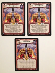 Isawa Sachi (3) L5R Legend of the Five Rings CCG Web of Lies WoL - Picture 1 of 1