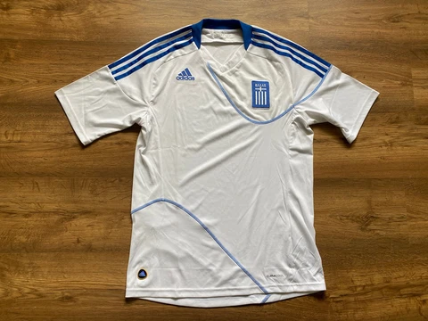 Greece National Team 2010 Home FOOTBALL SHIRT SOCCER Jersey Adidas Cover