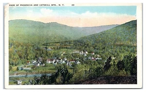 Phoenizien und Catskill Mountains in New York Postkarte - Bild 1 von 3