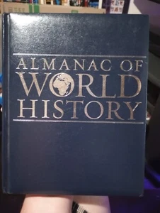 Almanac of World History (National Geographic) Hardcover Leatherbound NEW - Picture 1 of 4