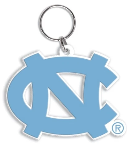 North Carolina Tar Heels Flexible Key Ring Cover