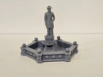 O Scale  HO Scale Fountain with Statue - Dioramas - Stonewall Jackson & USGrant - Image 1 of 4