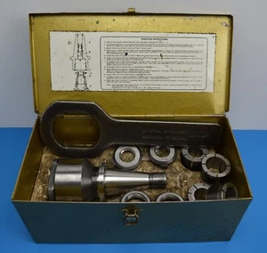 Mandril de cuello Kennametal Erickson Acramil ISO 40. 4 collares, tuercas, tensor. En caja - Imagen 1 de 16