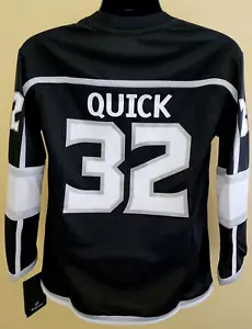 Los Angeles Kings Jonathan QUICK Fanatics Replica NHL Hockey Jersey NWT Yth L/XL - Picture 1 of 5