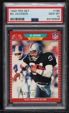 1989 Pro Set Bo Jackson #185 PSA 10 GEM MT
