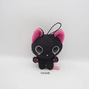 The Gothic World Of Nyanpire C0208 Black Cat Yukiusa Mascot 5" Plush Toy Doll - Picture 1 of 8