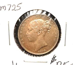 Great Britain 1845 farthing KM 725 XF - Picture 1 of 2