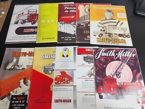 SMITH MILLER ADVERTISEMENTS BROCHURES 1947 to 1955 CHEVY GMC MACK MIC