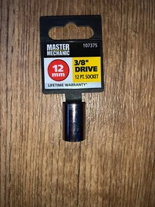 12mm Standard Socket 3/8” Drive 12 PT - Picture 1 of 1