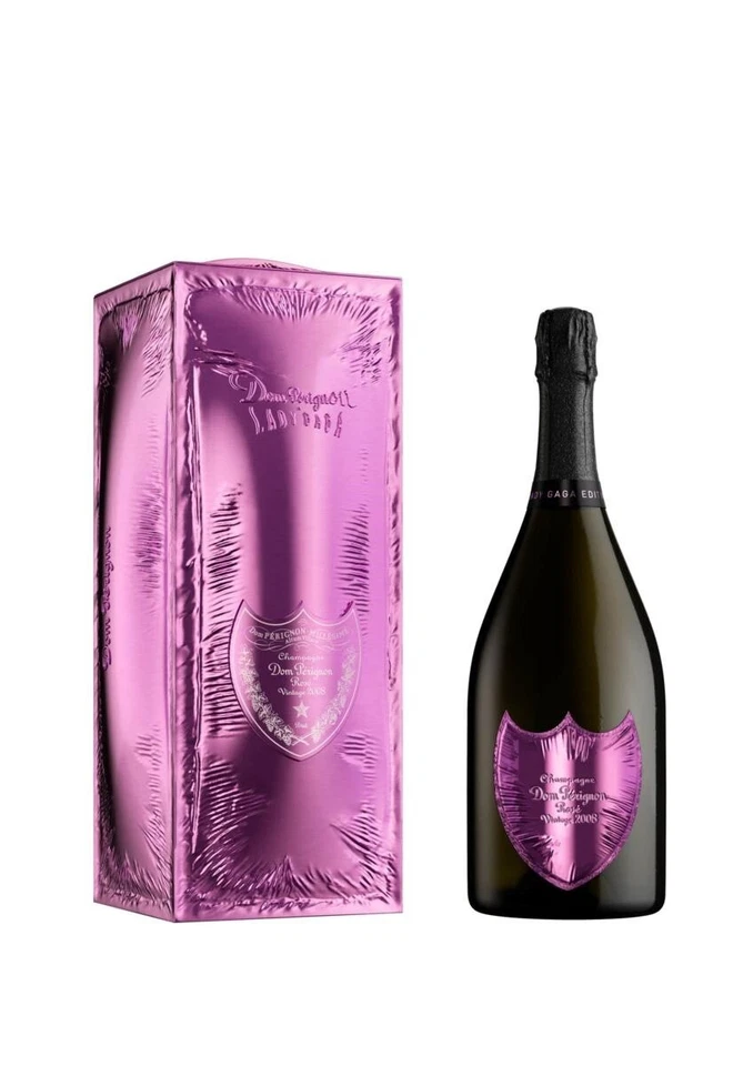 Dom Perignon Rosè 2008 Limited Edition Lady Gaga cl.75 Goffret - Bild 1 von 1