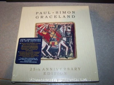 PAUL SIMON "GRACELAND" 25TH ANNIVERSARY EDITION" CD /DVD  - Image 1 of 2