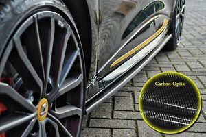 CUP Seitenschweller Schweller ABS für Renault Clio 4 GT + GT-Line Carbon Optik - Bild 1 von 1