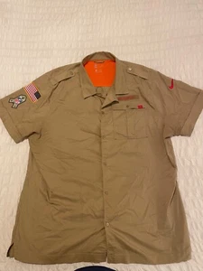 Tampa Bay Buccaneers Vented Fishing Outdoor Shirt NFL OnTeam Nike Dri Fit XXL - Picture 1 of 7