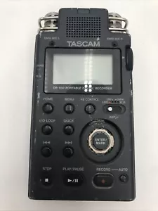 TASCAM DR-100 2-Channel Portable Digital Recorder PARTS OR REPAIR READ - Picture 1 of 13