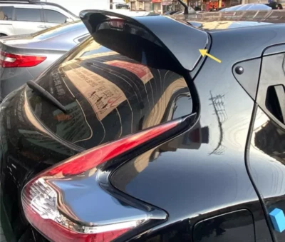 Glossy Black Factory Style Spoiler Wing ABS for 2011-2017 Nissan Juke OE Style - Image 1 of 2