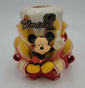 Disney Mickey Mouse Florida Candle - NEVER USED - VINTAGE Rare - Picture 1 of 8