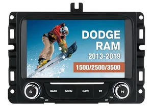 Android 13 Car Radio Stereo for Dodge RAM 2013-2019 1500/2500/3500, 7 inch - Picture 1 of 7