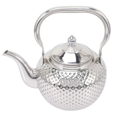  Teiera Acciaio Bollitore Vintage Domestica Tea Per Le Foglie Sciolte - Immagine 1 di 4